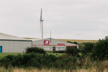 New Balance Flimby Factory Wind Turbine