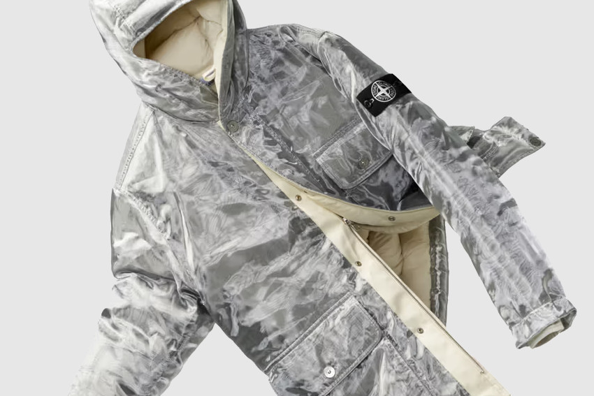 Stone Island Metal Mesh PVD Nanotechnology jacket