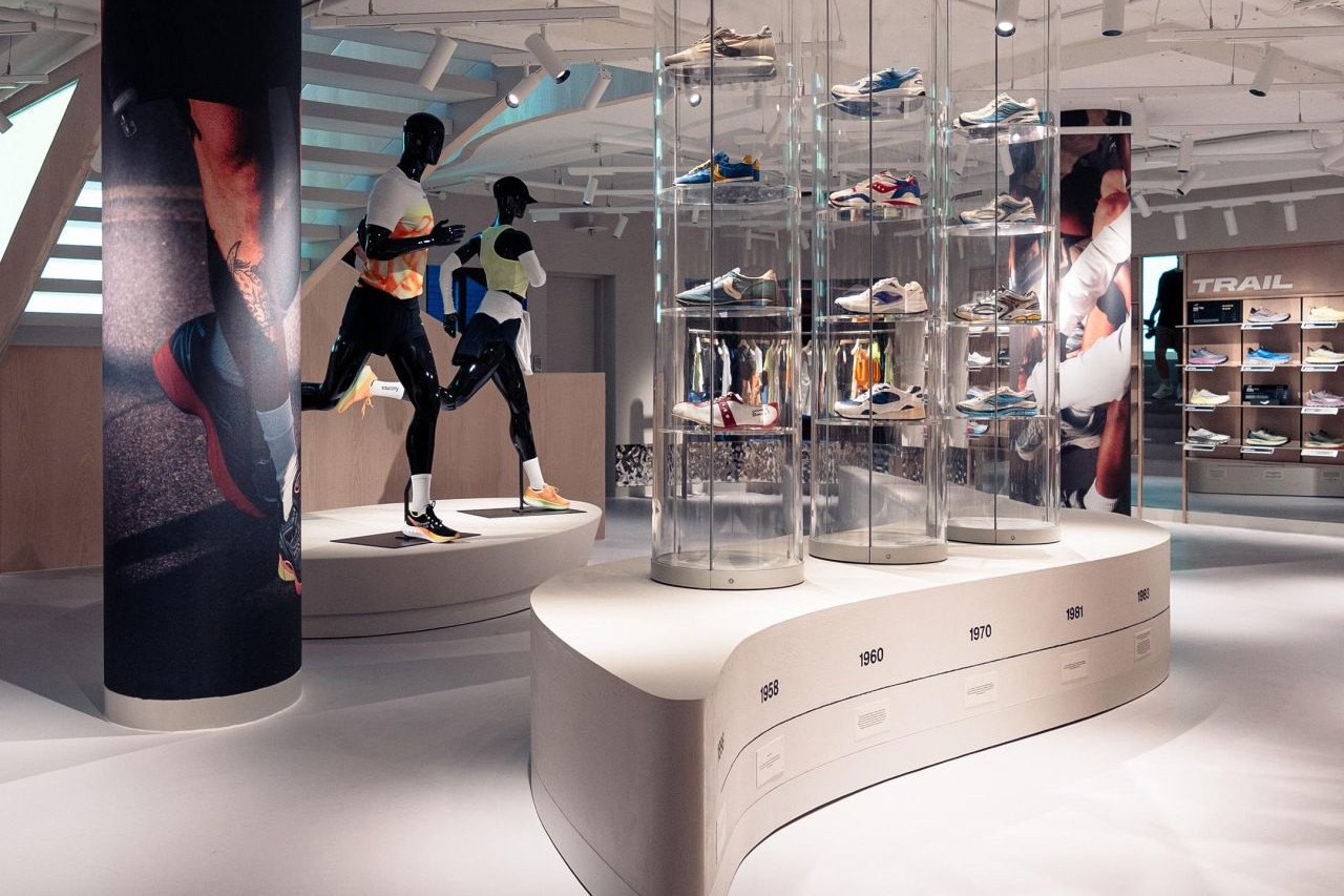 Saucony London Covent Garden Flagship store